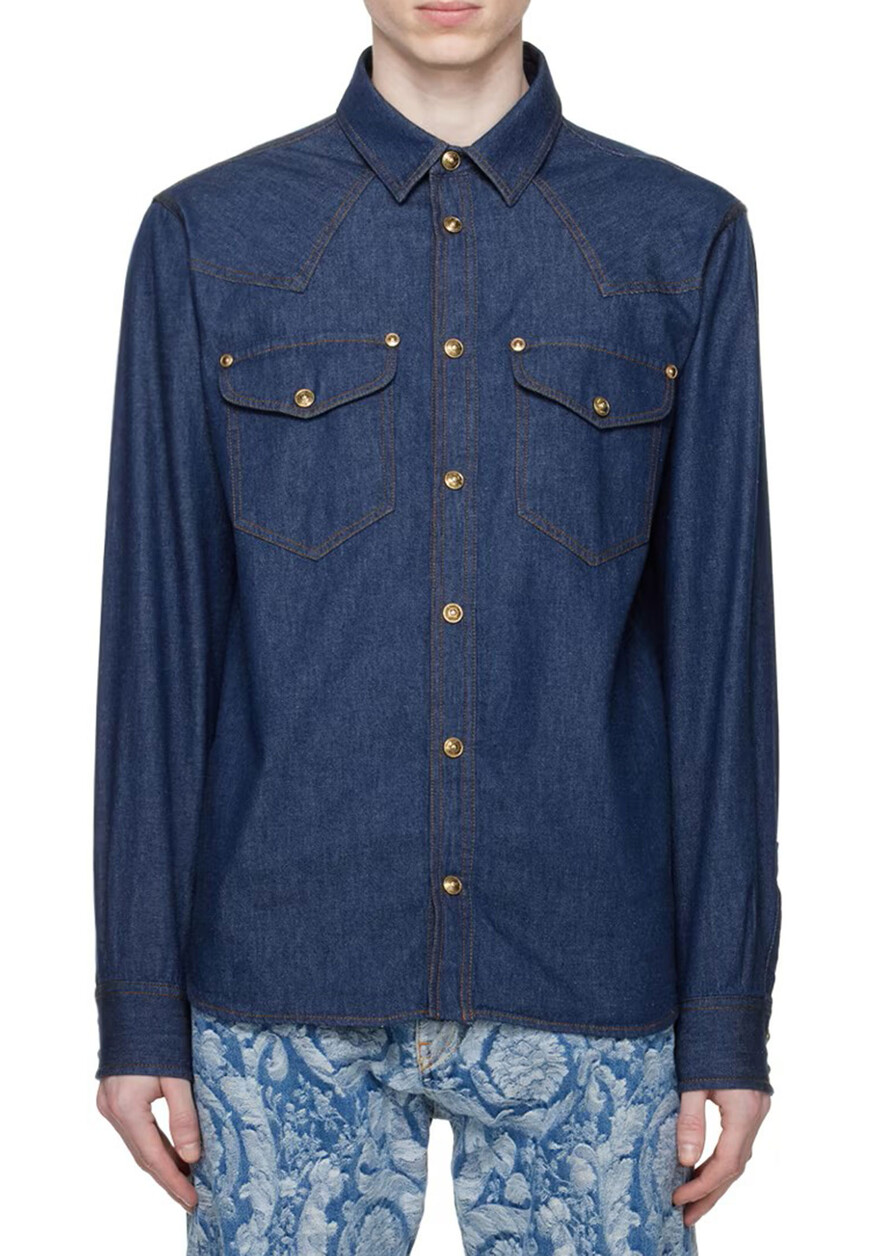 

Рубашка Versace Jeans Couture, Синий