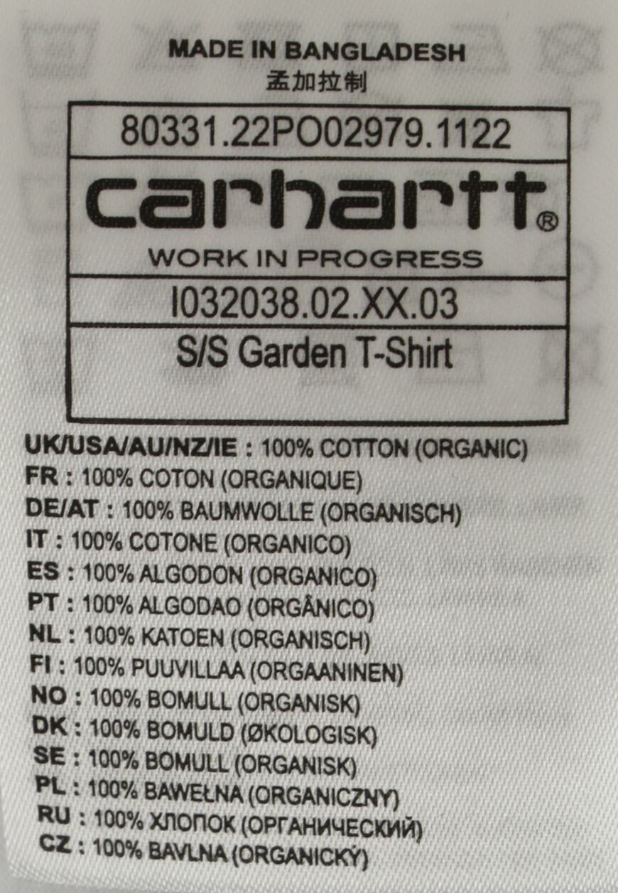 

Футболка Carhartt Wip, Белый