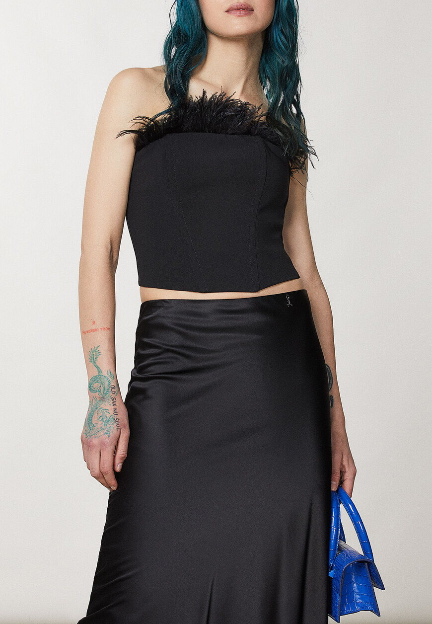 

Топ Patrizia Pepe, Черный