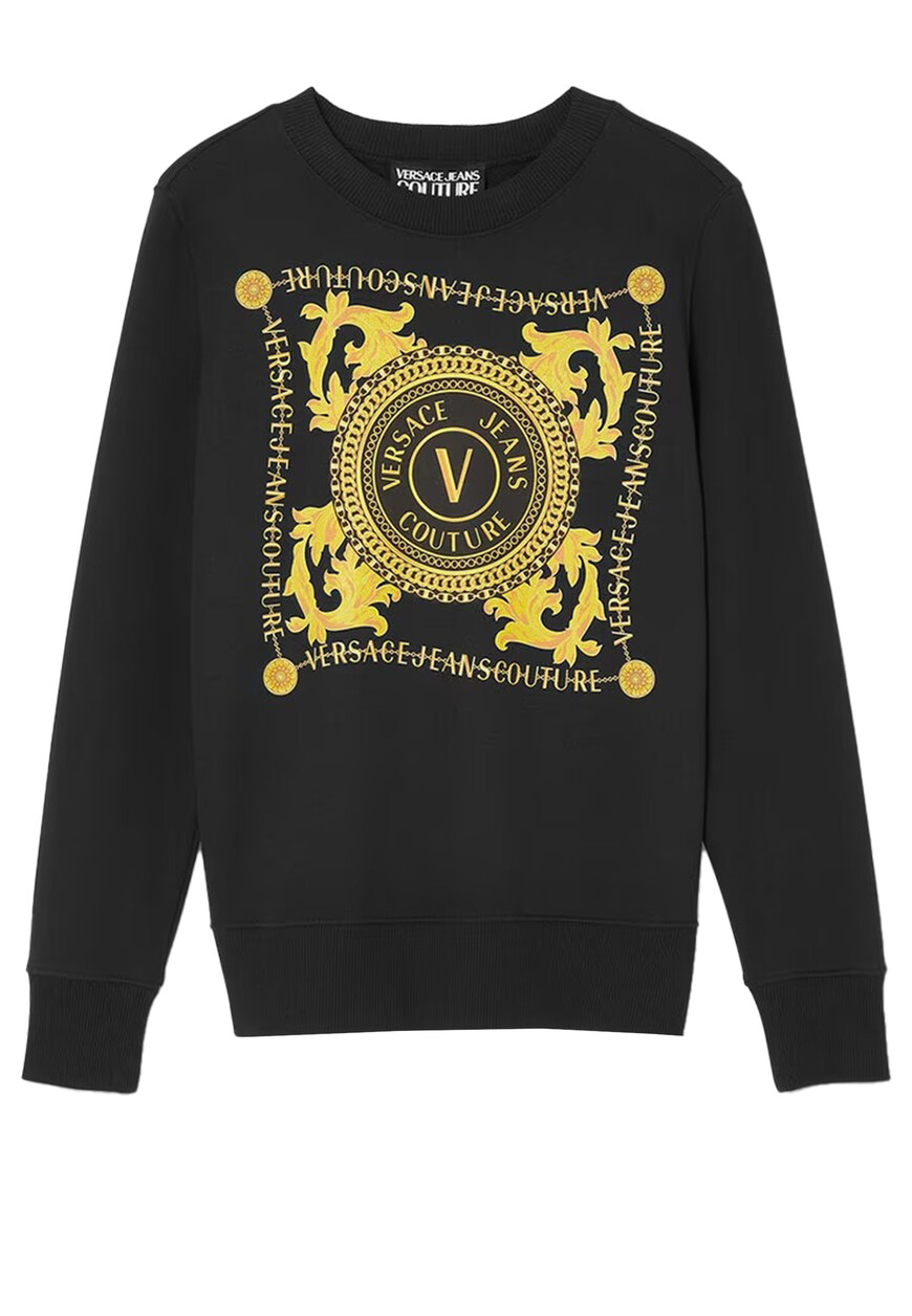 

Свитшот Versace Jeans Couture, Черный