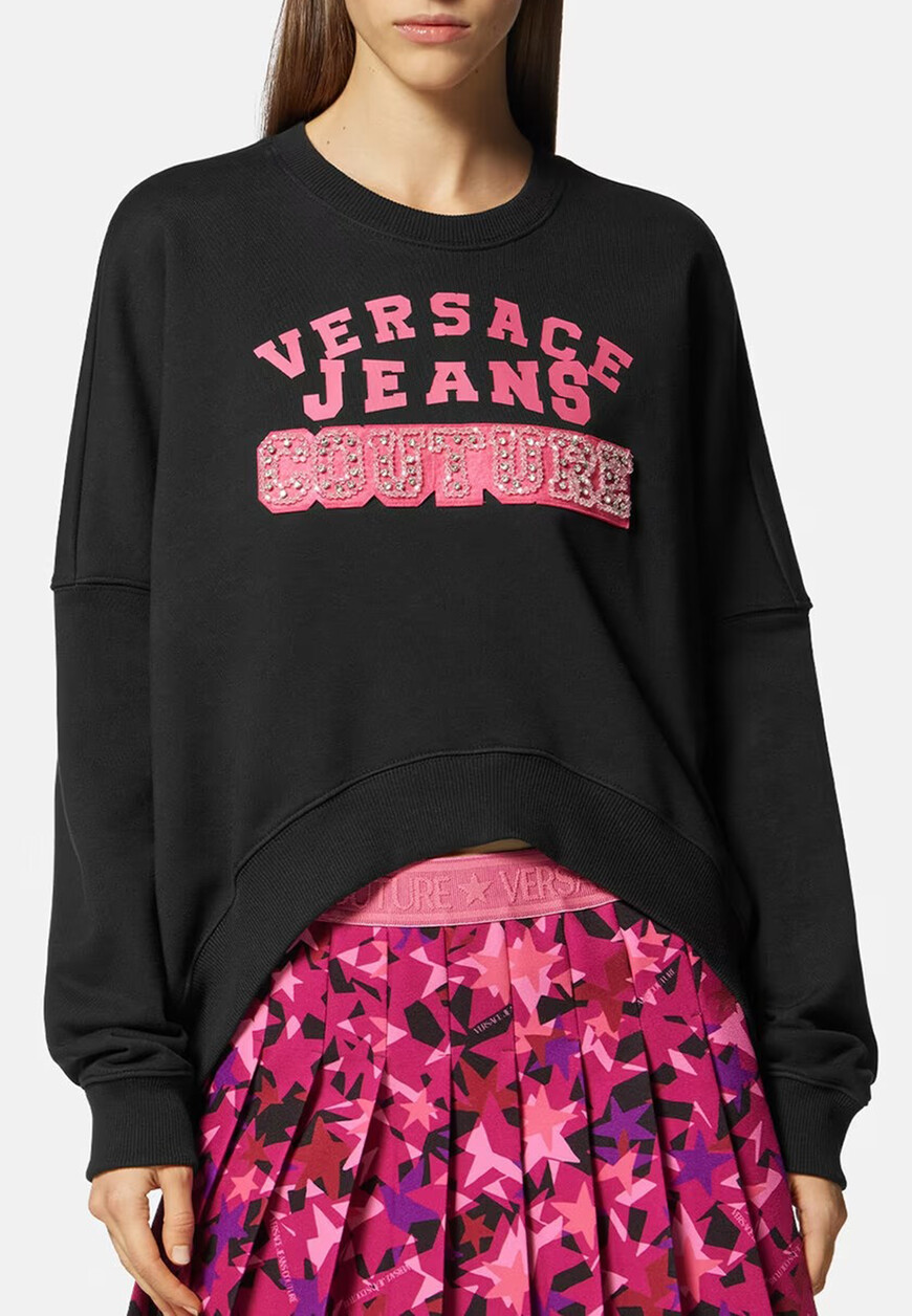

Пуловер Versace Jeans Couture, Черный