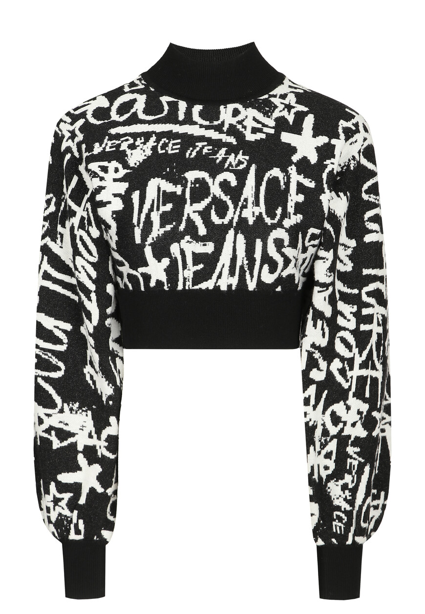 

Пуловер Versace Jeans Couture, Черный