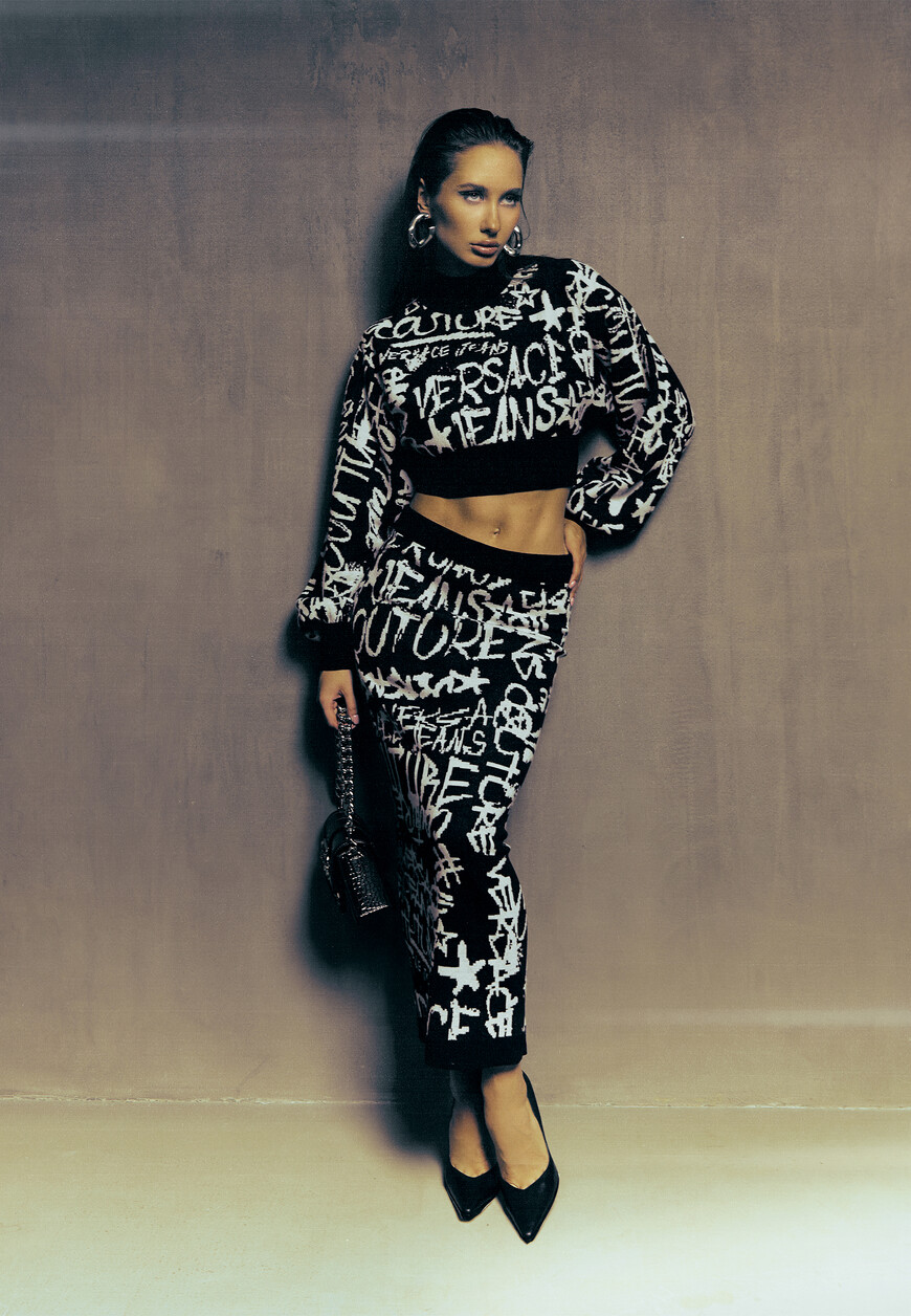 

Джемпер Versace Jeans Couture, Черный