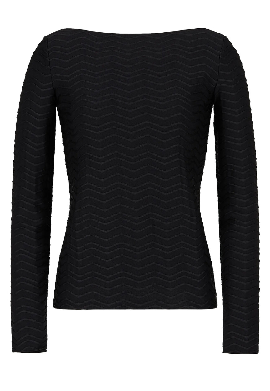 

Лонгслив Emporio Armani, Черный