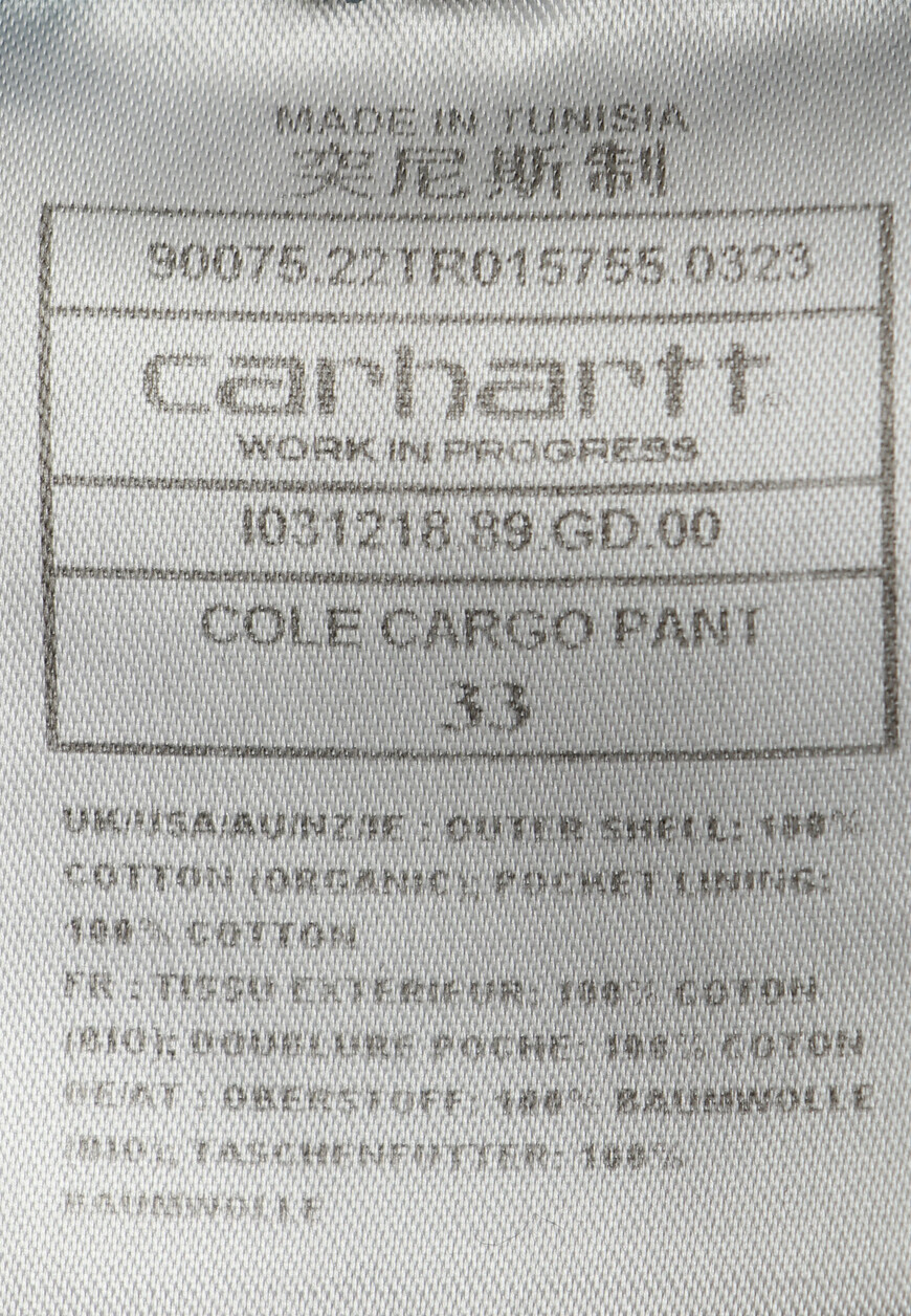 

Брюки Carhartt Wip, Черный