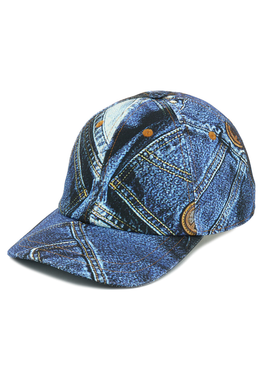 

Бейсболка Moschino Jeans, Голубой