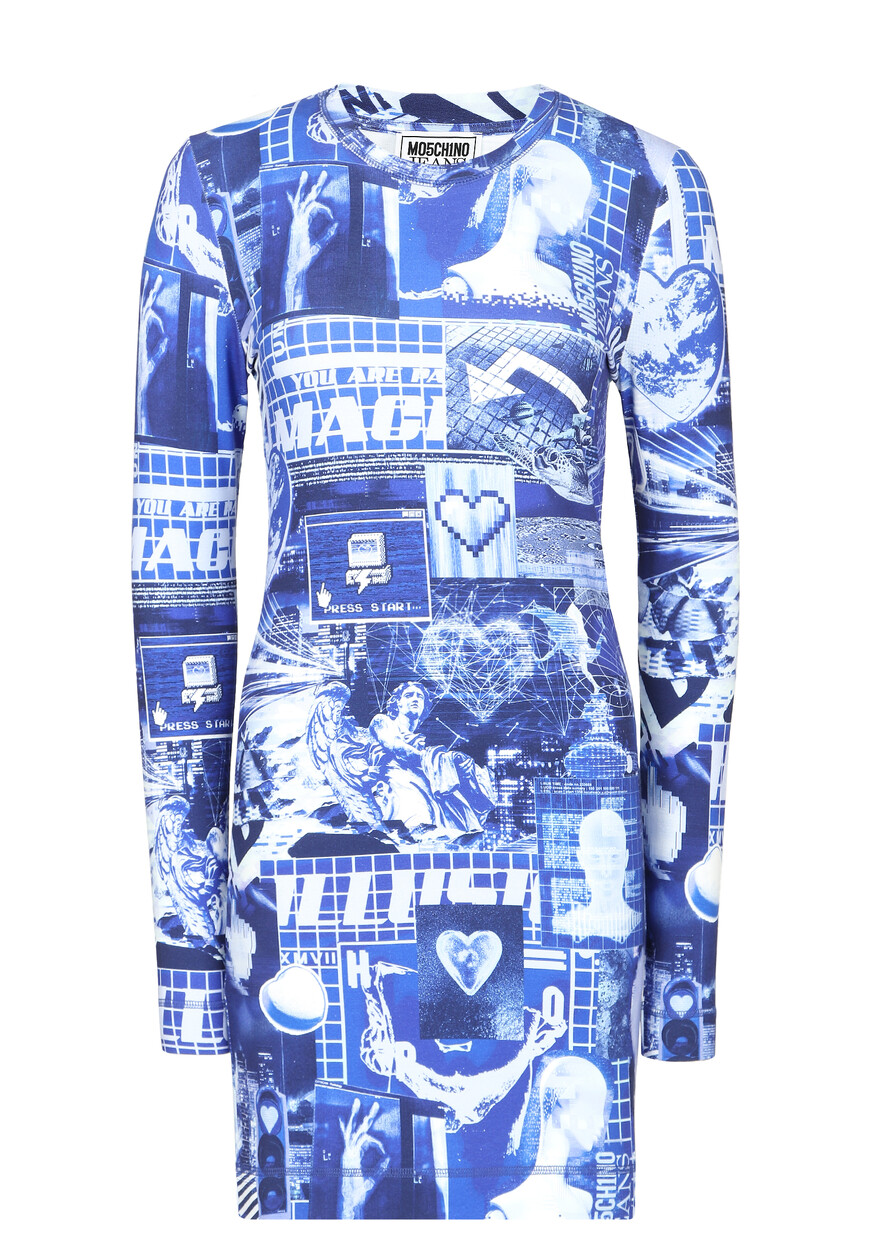 

Платье Moschino Jeans, Голубой