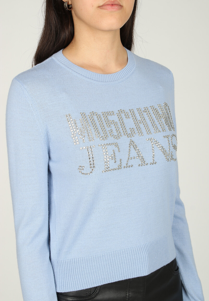 

Свитер Moschino Jeans, Голубой