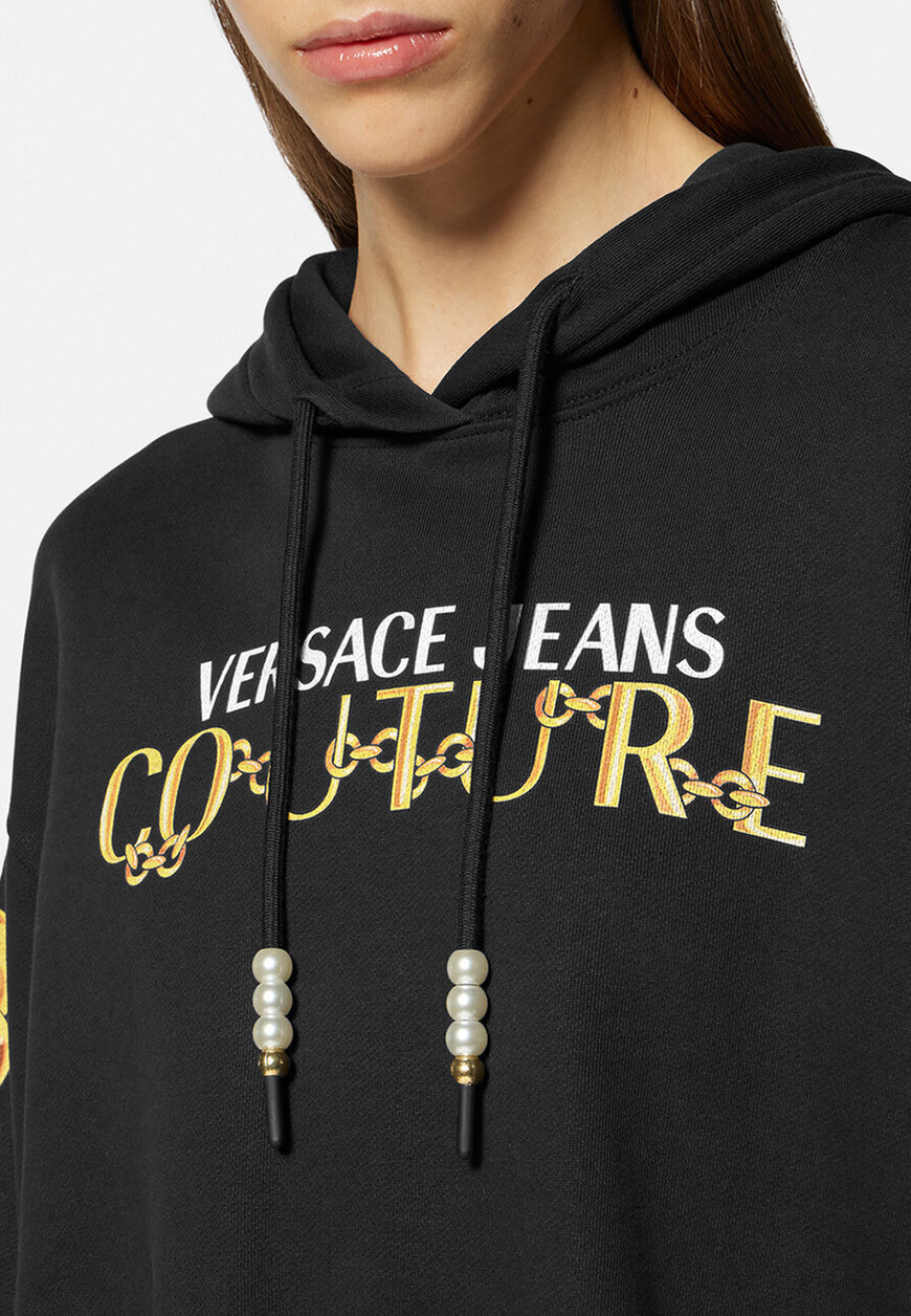 

Пуловер Versace Jeans Couture, Черный