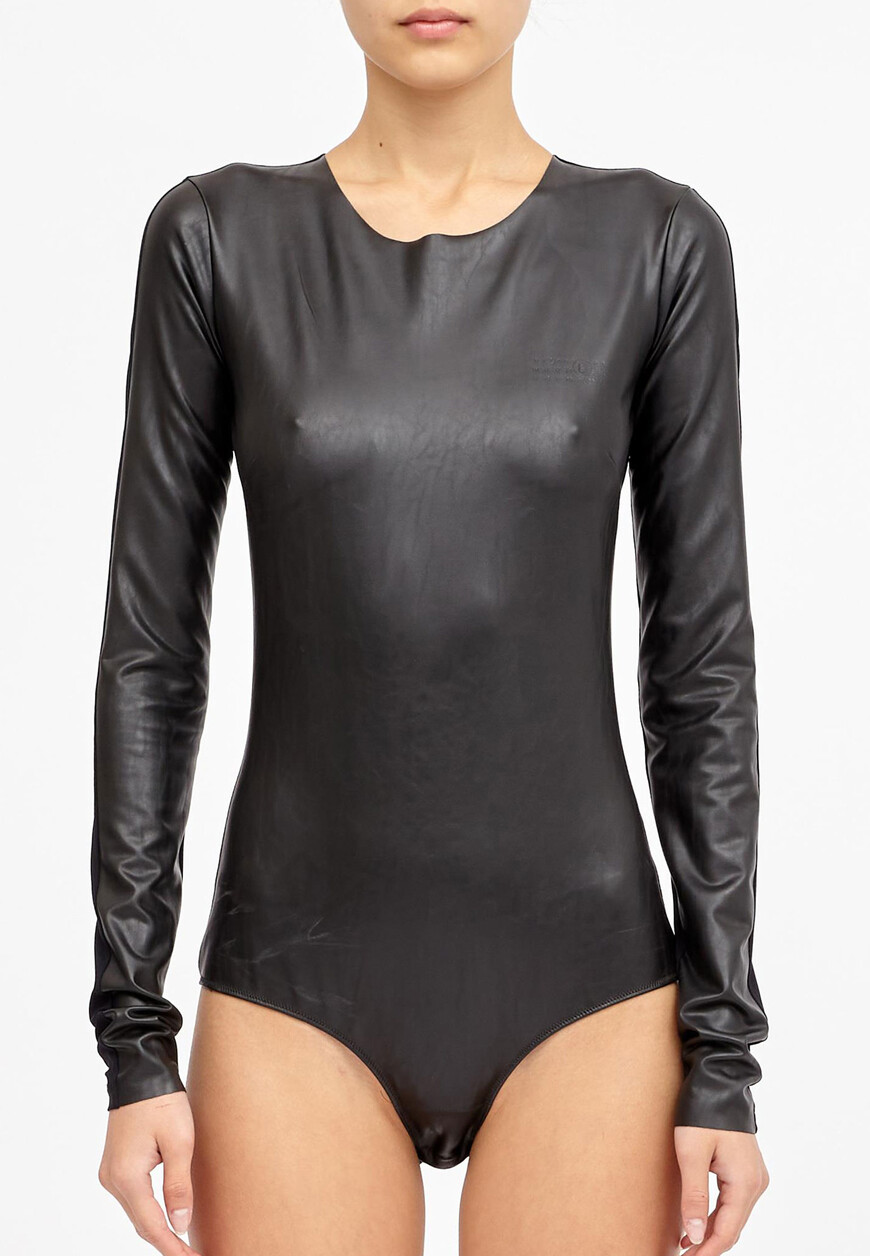 

Боди Mm6 Maison Margiela, Черный