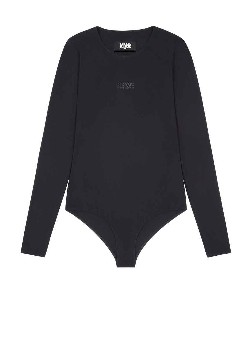 

Боди Mm6 Maison Margiela, Черный
