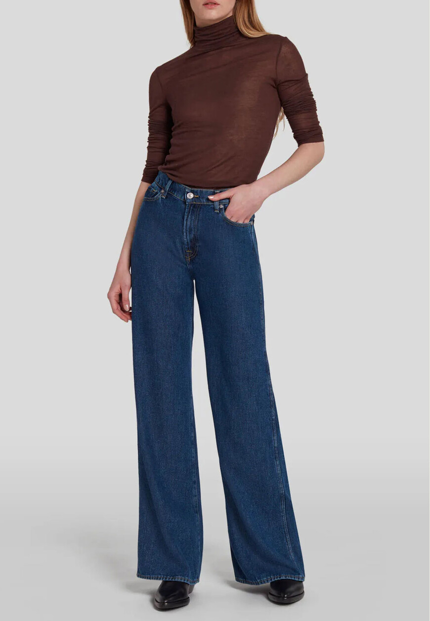 

Джинсы 7 For All Mankind, Синий