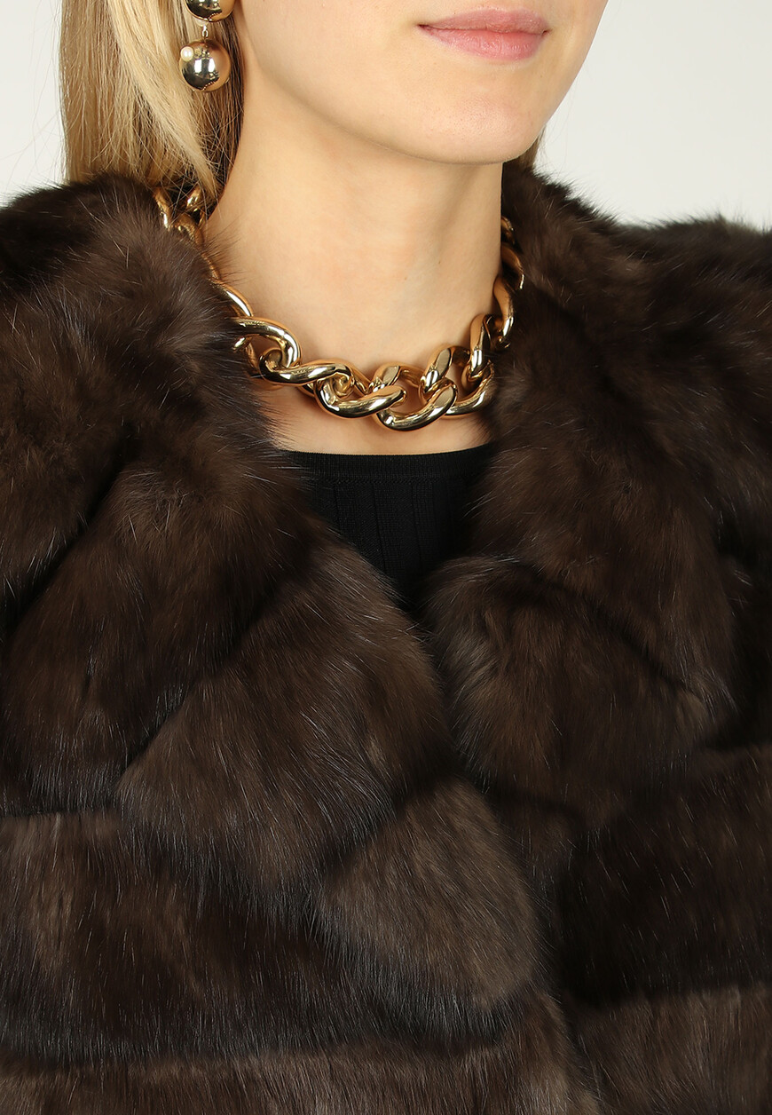 шуба  PD162 со скидкой