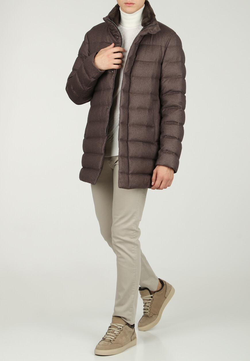 пуховик herno от известного бренда по акции