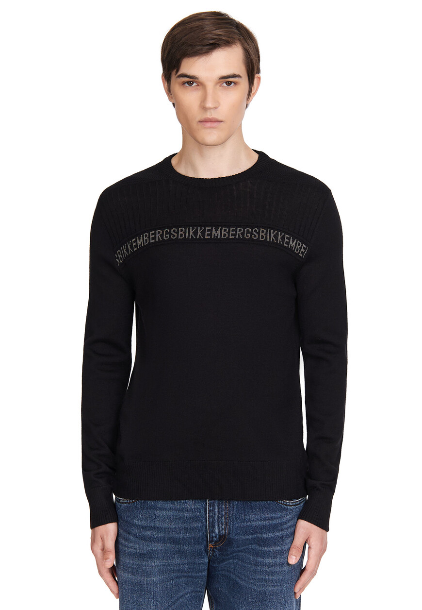 

Пуловер Bikkembergs, Черный