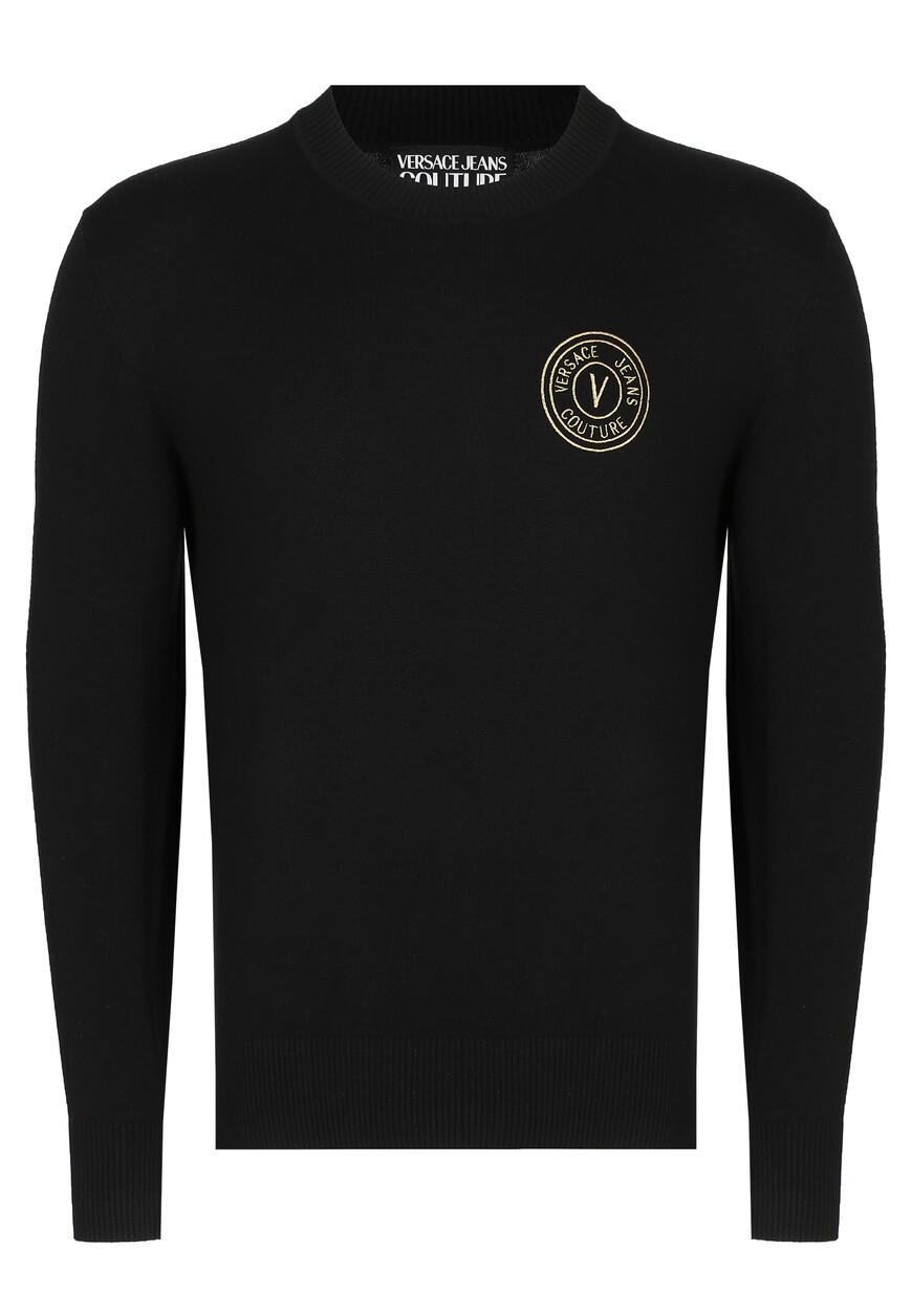 

Пуловер Versace Jeans Couture, Черный
