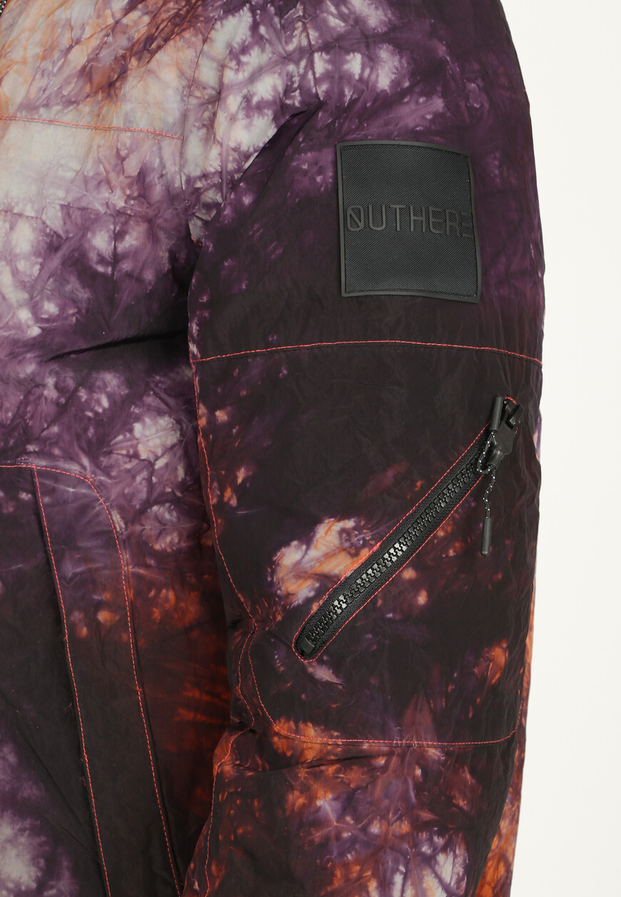 пуховик  универсального стиля с лицевой стороны