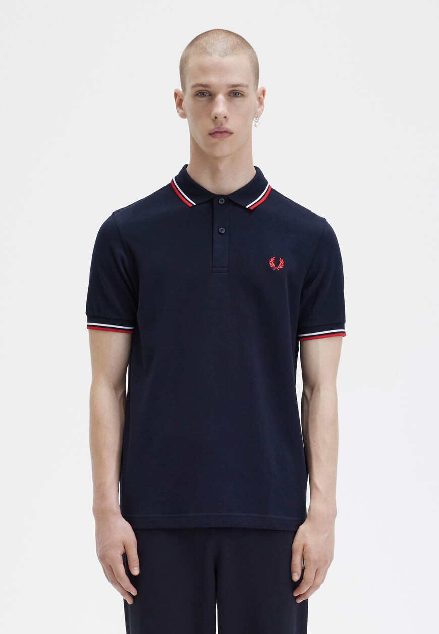 

Поло Fred Perry, Синий