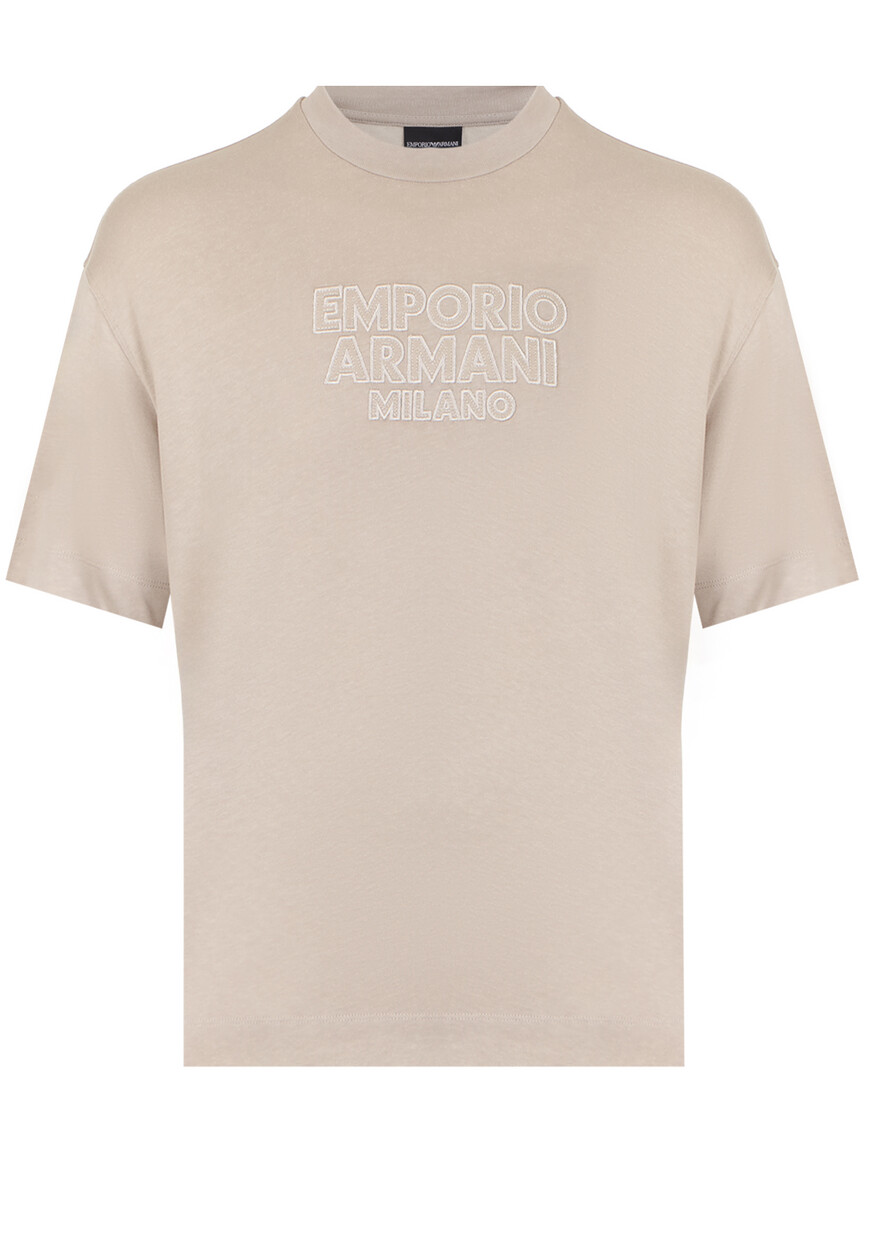 

Футболка Emporio Armani, Бежевый