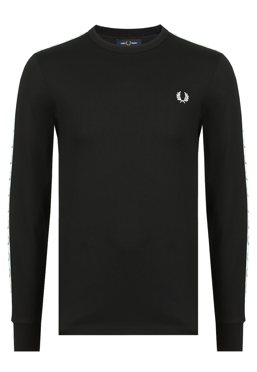 

Лонгслив Fred Perry, Черный