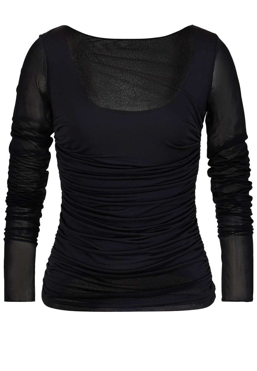 

Лонгслив Emporio Armani, Черный