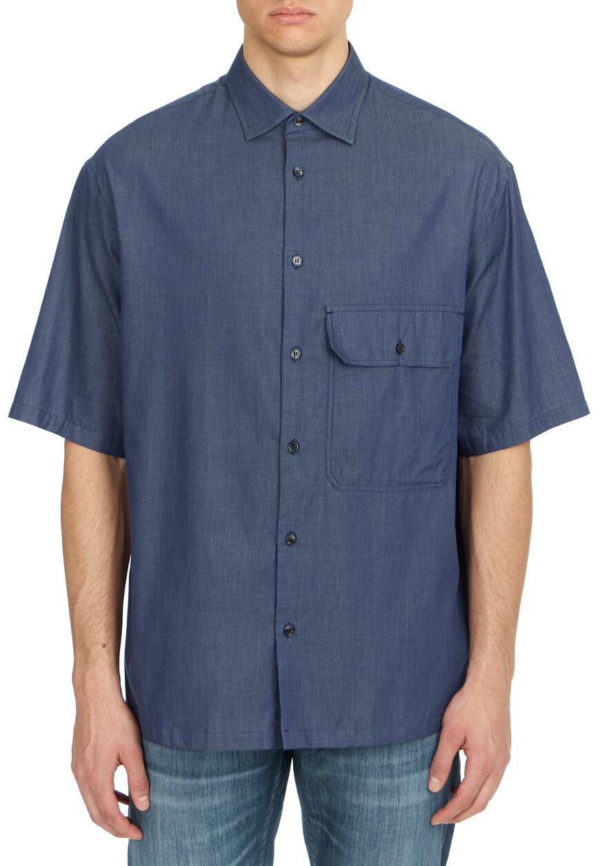 

Рубашка Emporio Armani, Синий