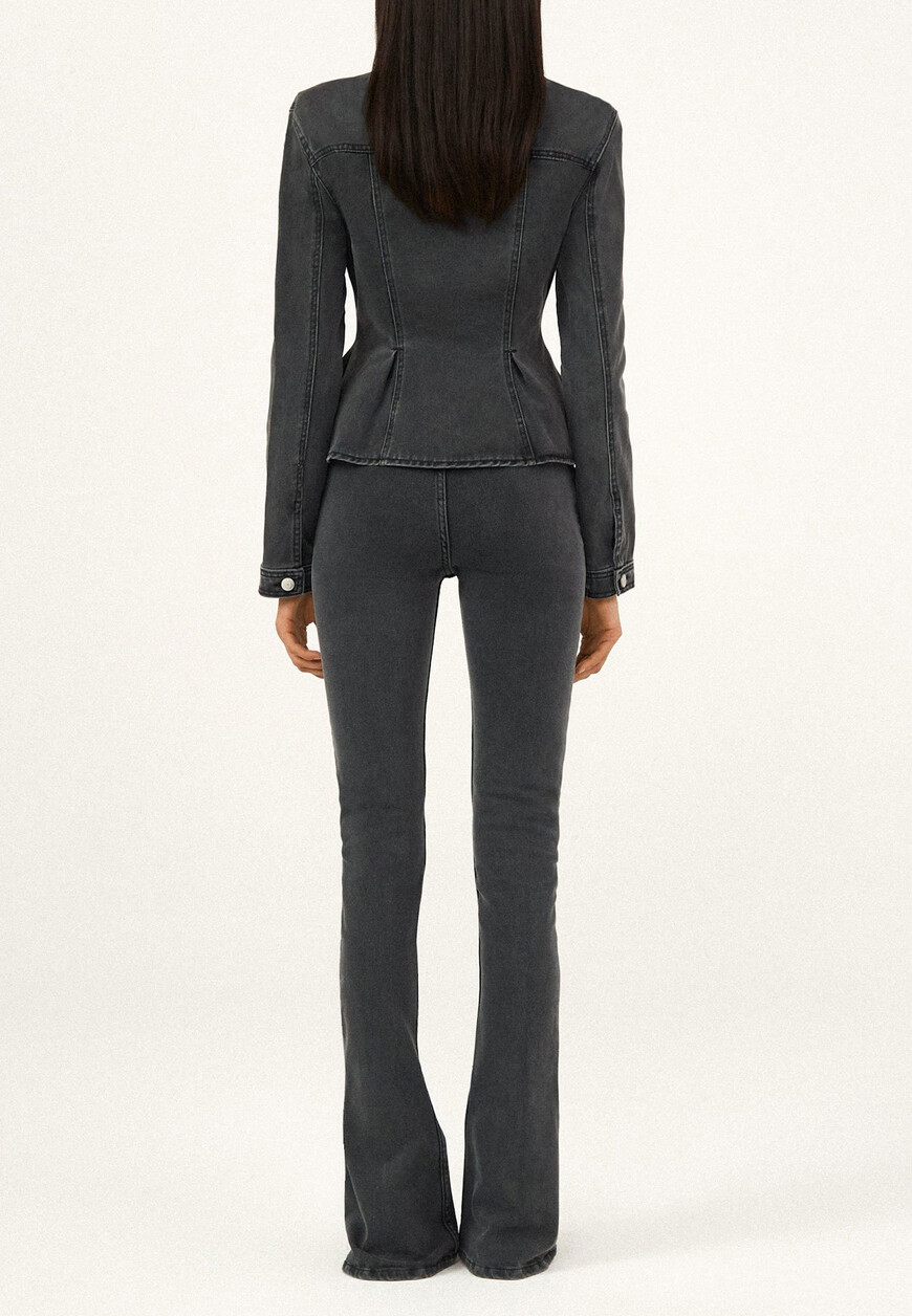 брюки  PF23 DENIM 07 SPODNIE SZARY по низкой цене