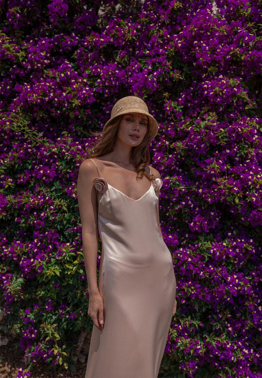 платье  PF23 SUKIENKA 03 POMARANCZOWY по акции