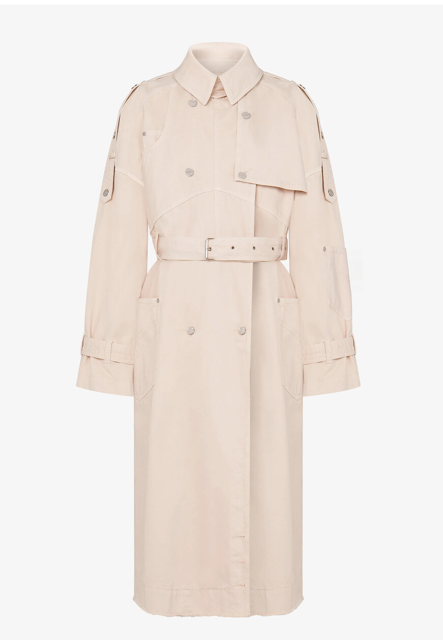 

Тренч Moschino Jeans, Бежевый