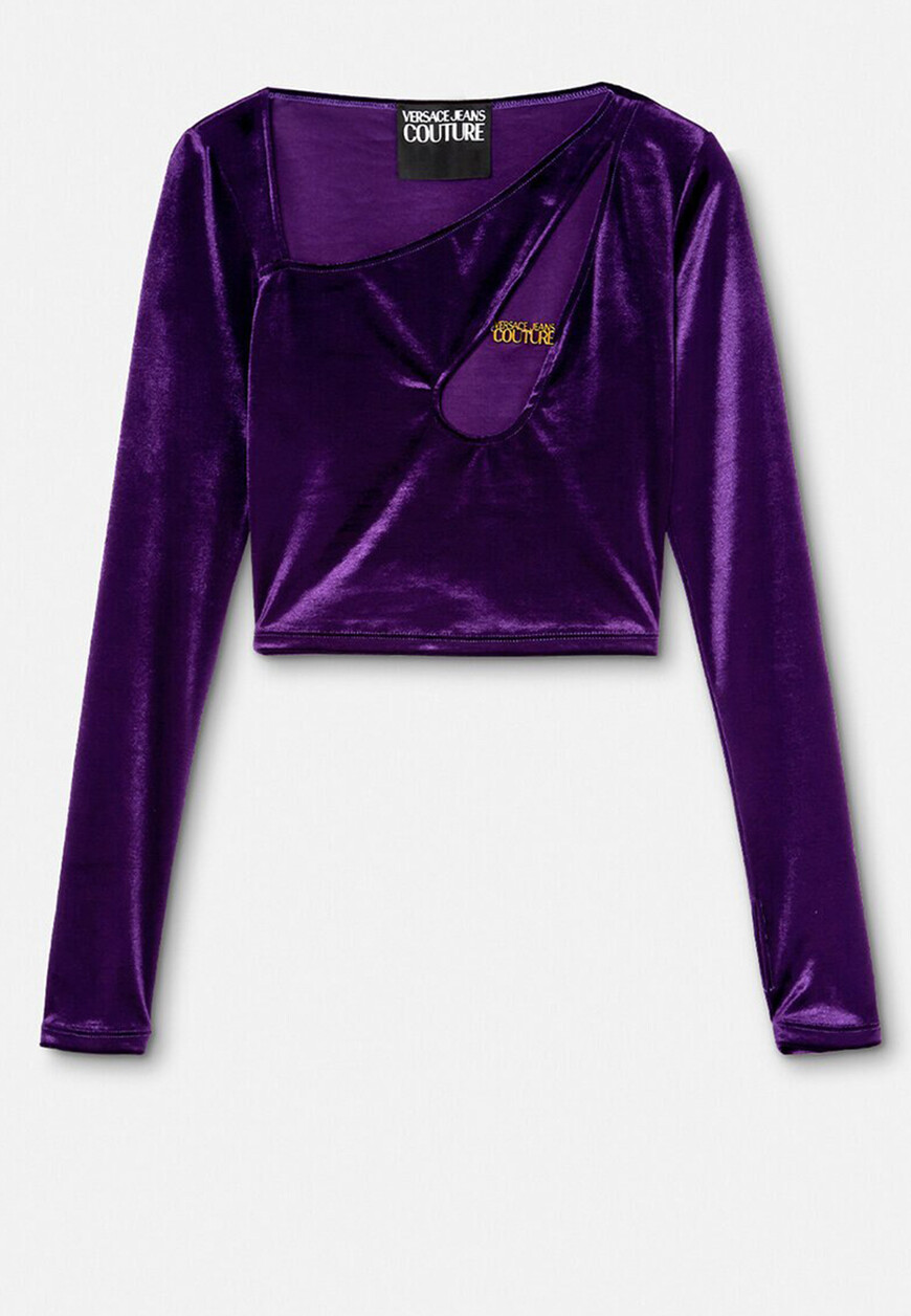 

Топ Versace Jeans Couture, Фиолетовый