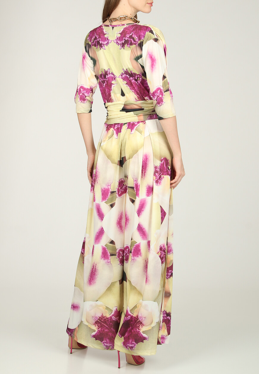 платье  Mermaid Long Pleat Dress по низкой цене