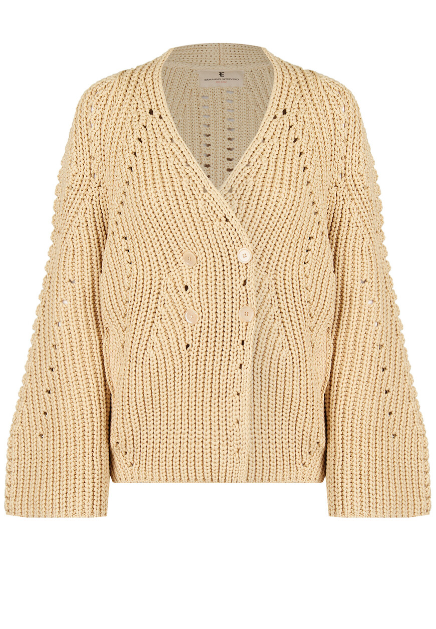 

Кардиган Ermanno Scervino, Бежевый