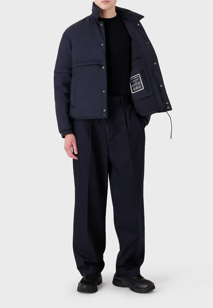 

Пуховик Emporio Armani, Синий