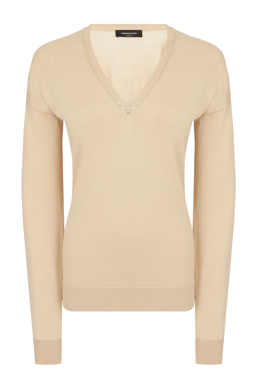 

Пуловер Fabiana Filippi, Бежевый