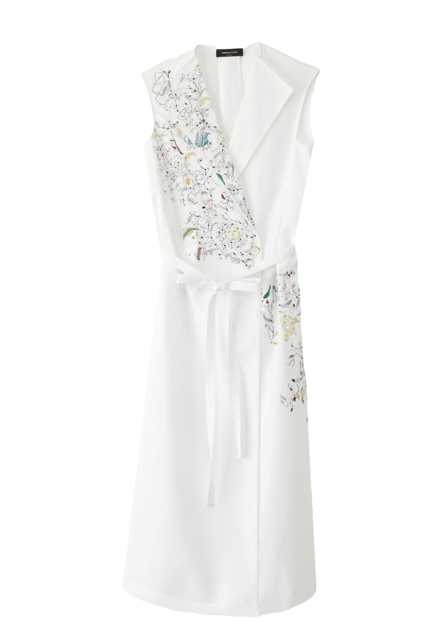 

Платье Fabiana Filippi, Белый