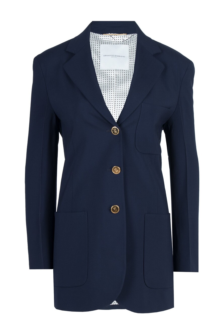 

Пиджак Ermanno Scervino, Синий