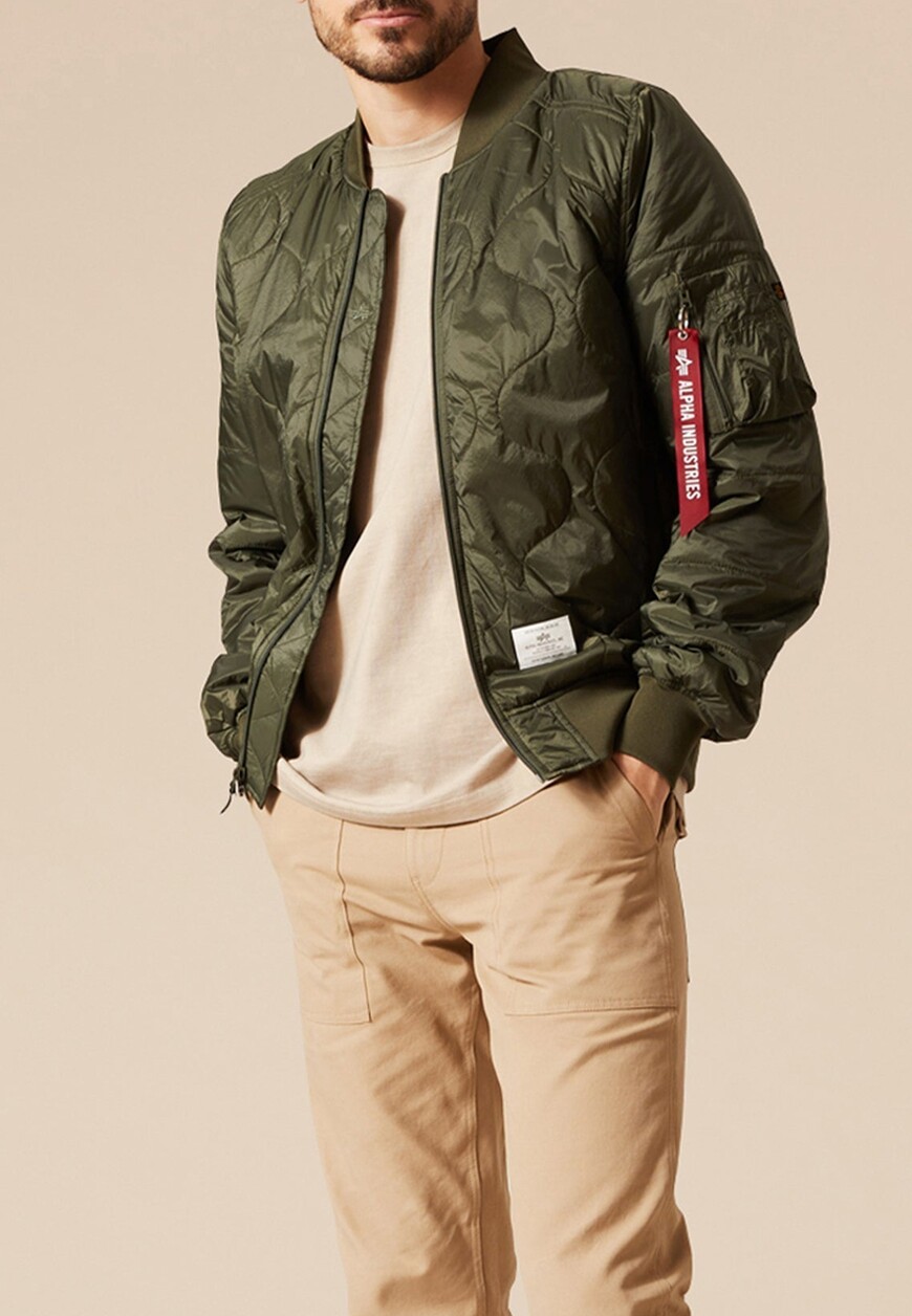 

Ветровка Alpha Industries, Зеленый