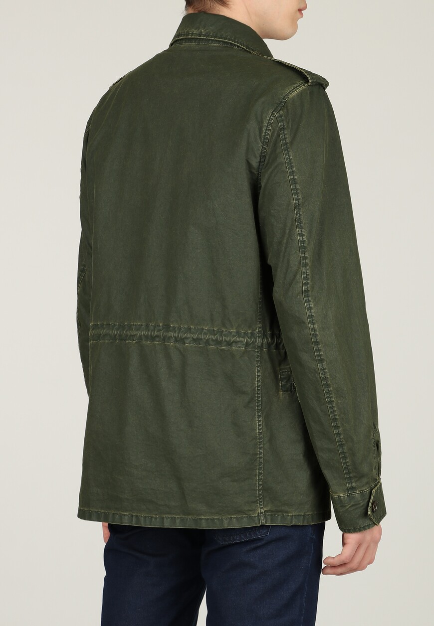 куртка  из италии вид сбоку