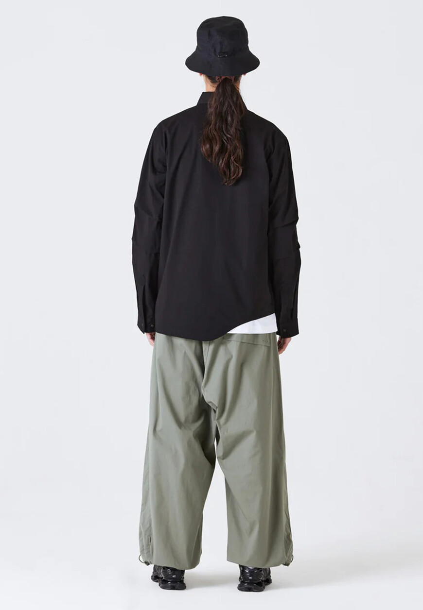 ветровка  от бренда maharishi вид слева