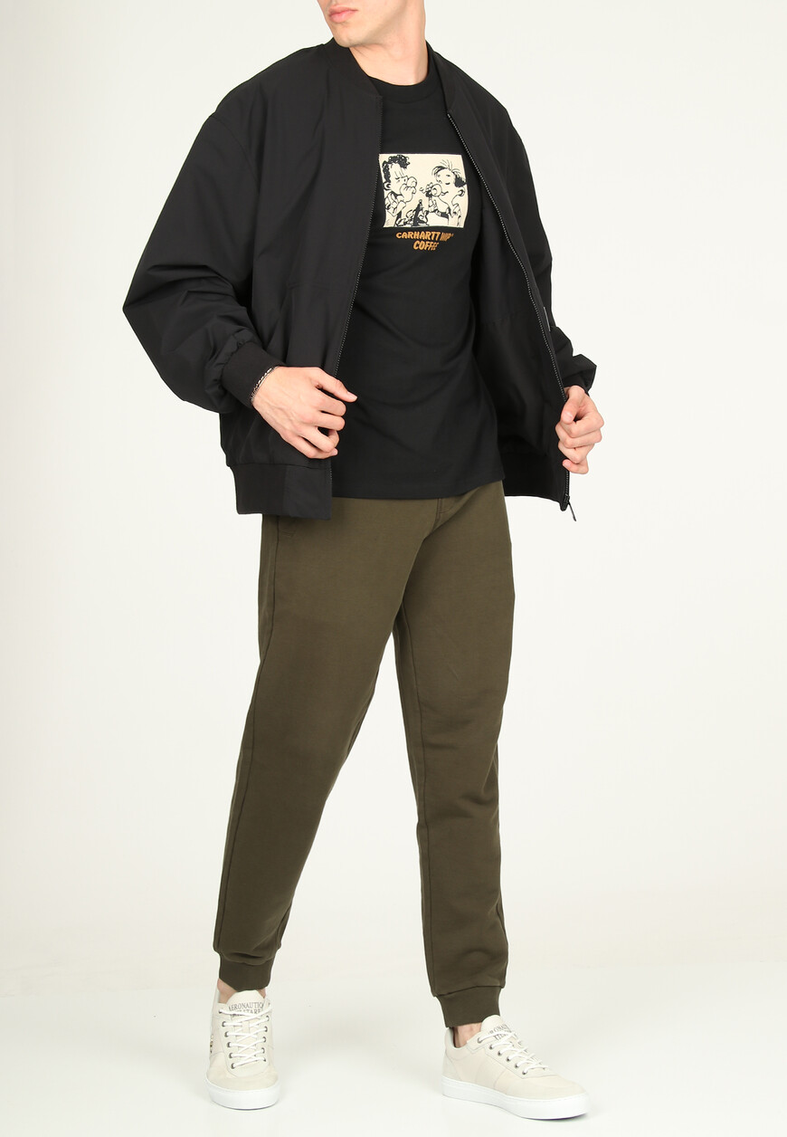 бомбер  от бренда carhartt wip вид слева