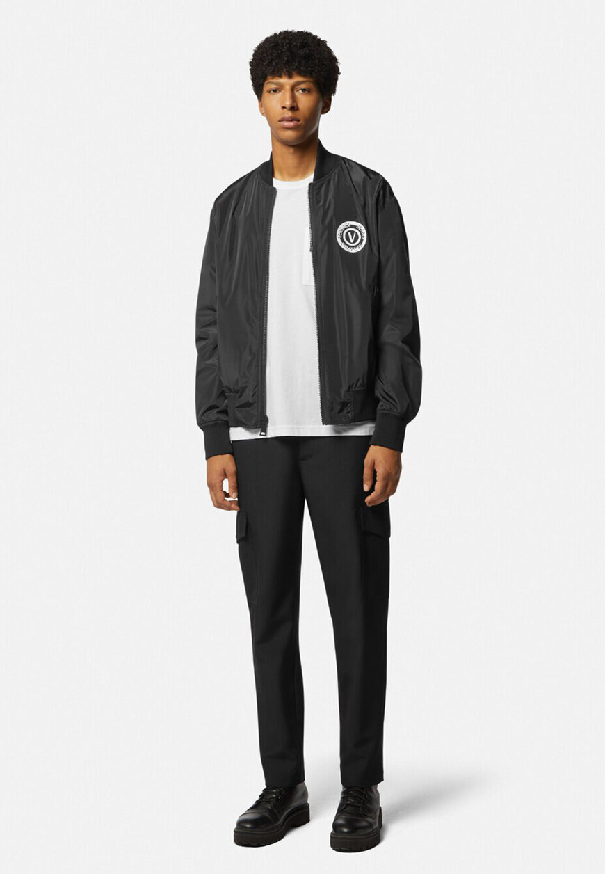 

Бомбер Versace Jeans Couture, Черный