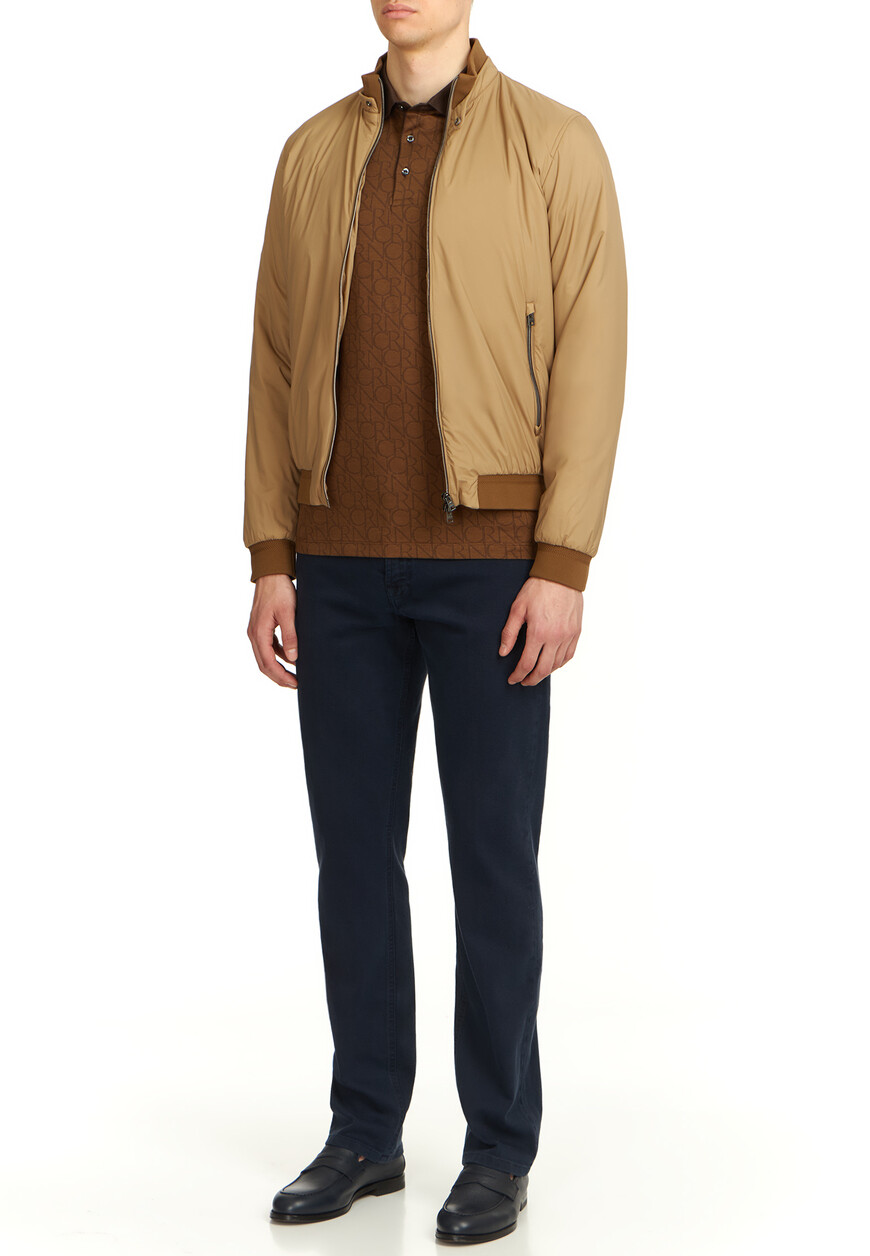 бомбер  от бренда herno вид слева