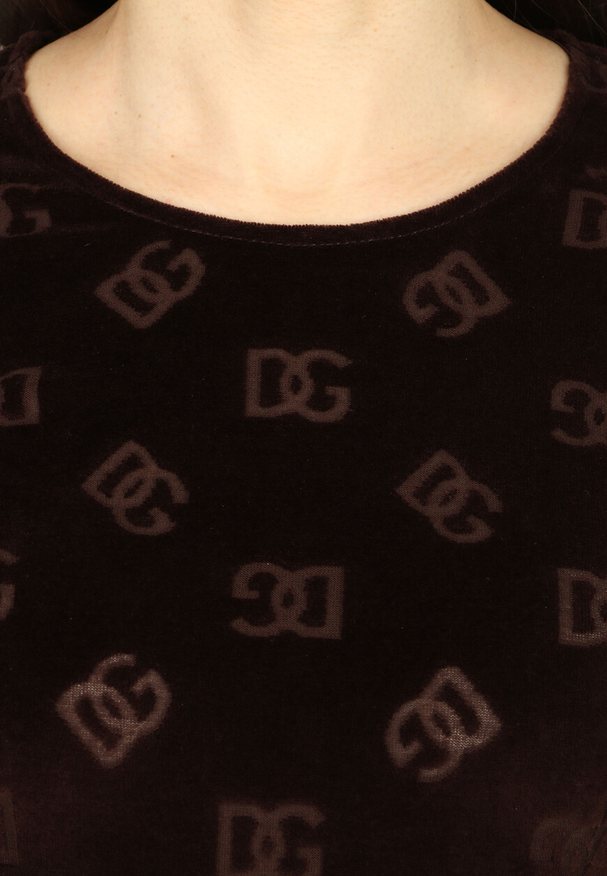 

Лонгслив Dolce&Gabbana, Коричневый