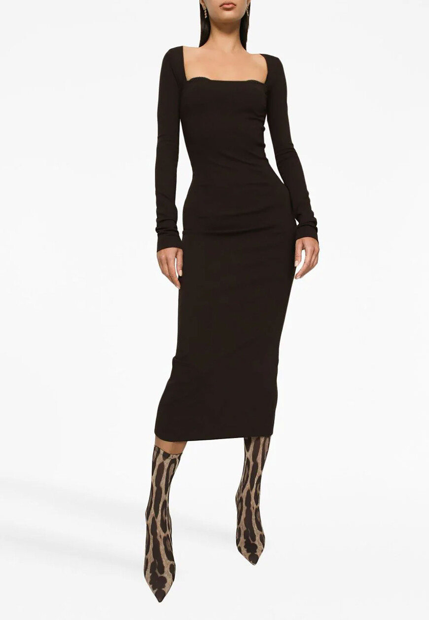 платье dolce&gabbana F6CNYTFUGRE купить с доставкой