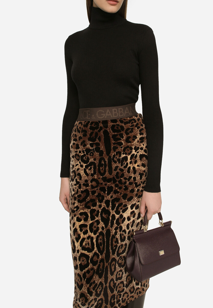 юбка dolce&gabbana F4CHZTFJ7D5 со скидкой