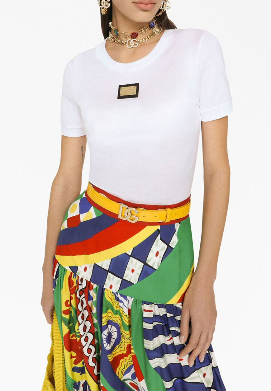 футболка dolce&gabbana F8N08TFU7EQ по низкой цене