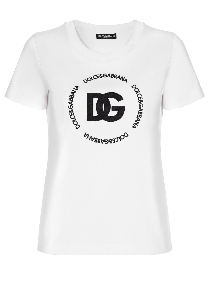 футболка dolce&gabbana F8T00ZHU7H8 фотография