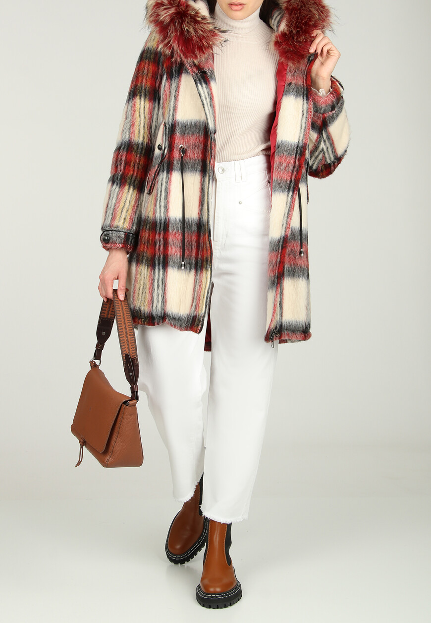 

Пальто J.n.c., Красный