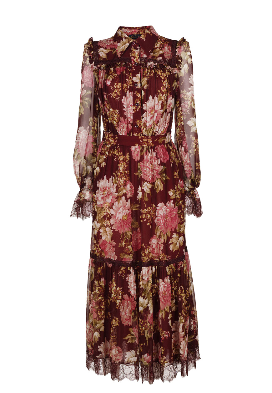 

Платье Luisa Spagnoli, Бордовый