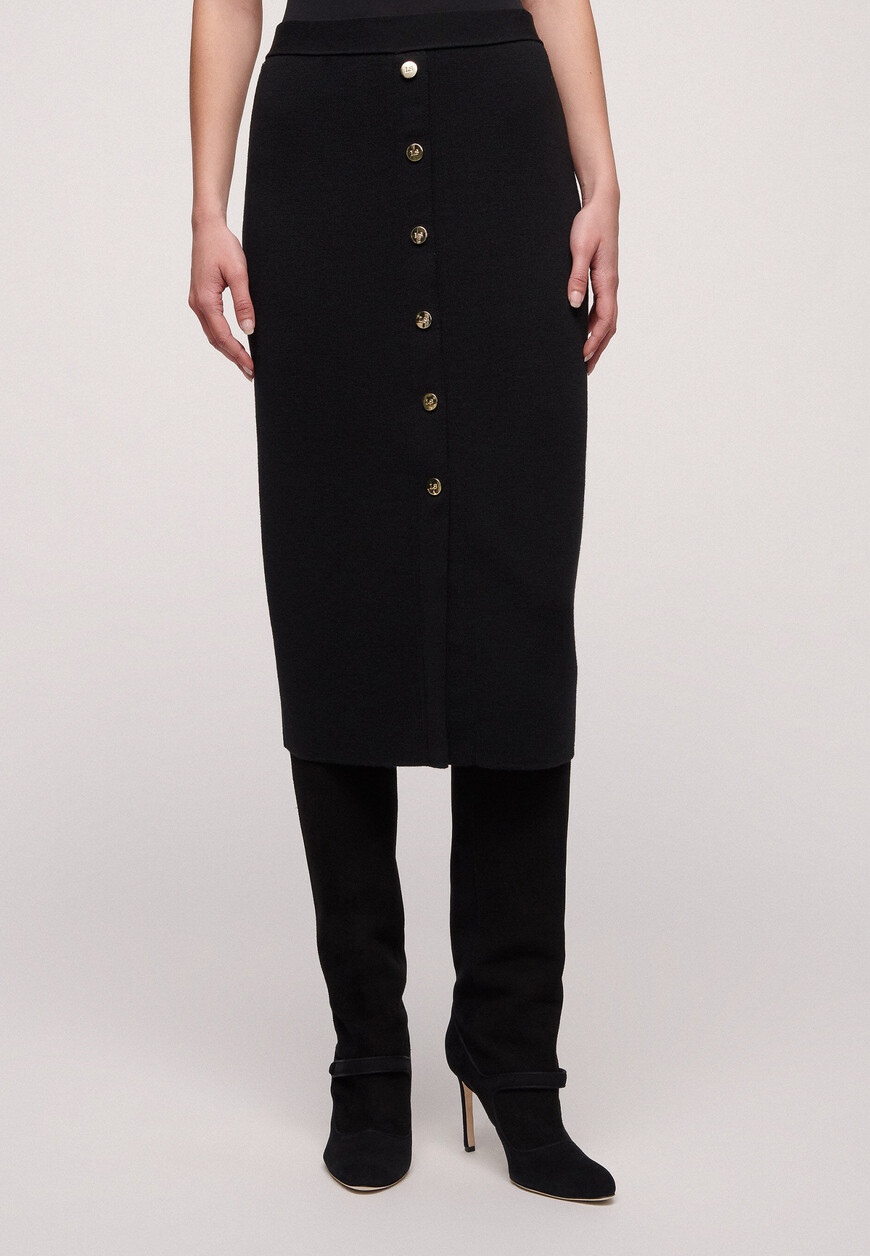 

Юбка Luisa Spagnoli, Черный